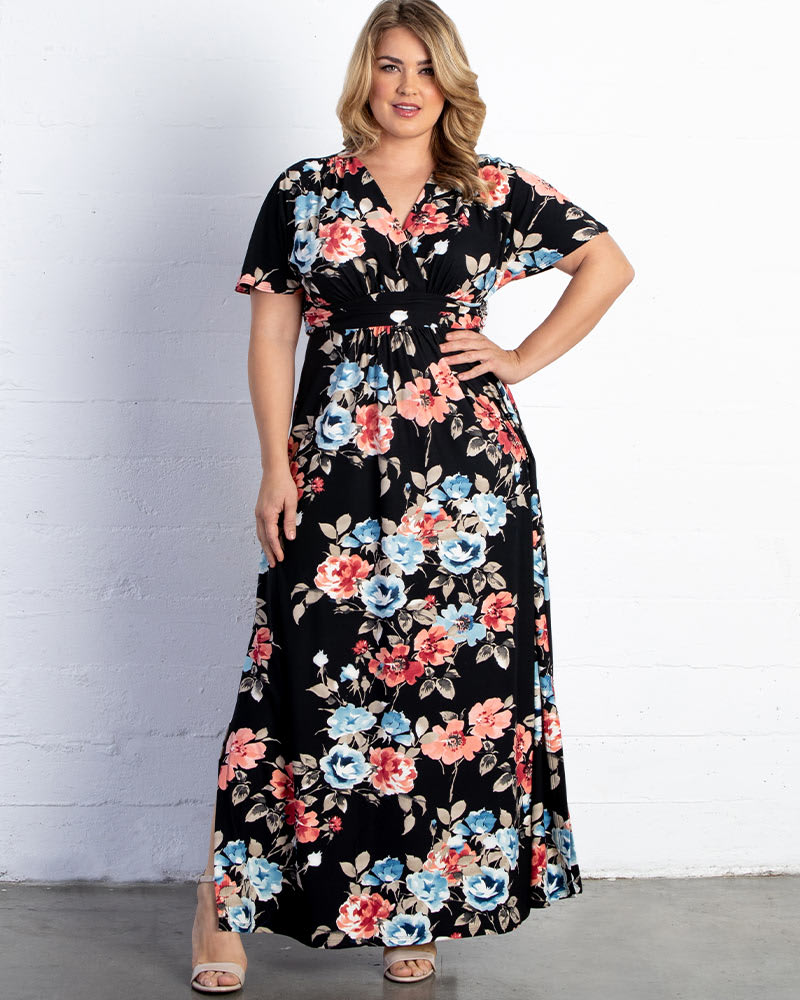 Kiyonna maxi dress clearance